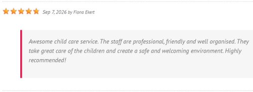 Fiona Ekert review about  Springfield Childrens Development Centre